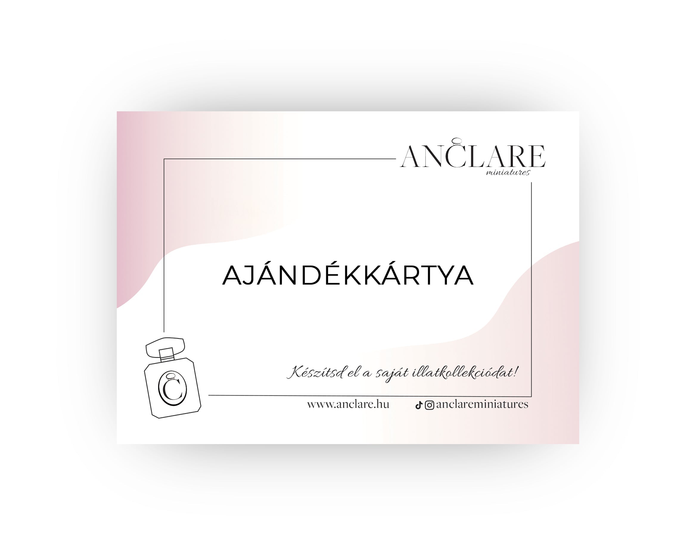 Anclare Miniatures ajándékkártya - Anclare Miniatures - ajándékkártya - ajándékkártya